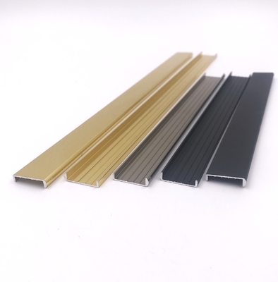 16.3mm U dão forma à guarnição 6063 T5 de alumínio perfila a afiação decorativa da telha