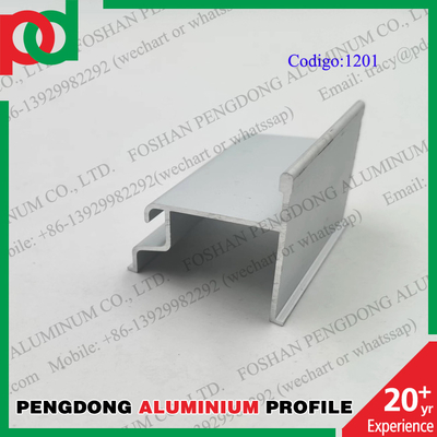a porta de alumínio anodizada 0.15mm perfila 6063 séries da têmpera de T5