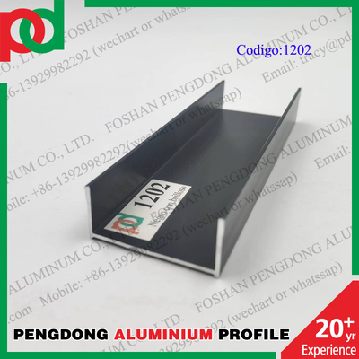 a porta de alumínio anodizada 0.15mm perfila 6063 séries da têmpera de T5