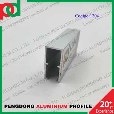 a porta de alumínio anodizada 0.15mm perfila 6063 séries da têmpera de T5