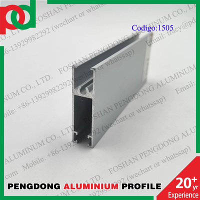 a porta de alumínio anodizada 0.15mm perfila 6063 séries da têmpera de T5
