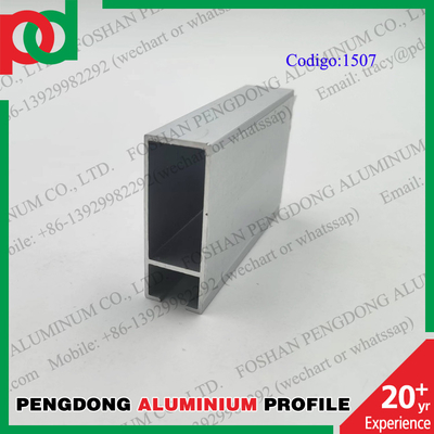 a porta de alumínio anodizada 0.15mm perfila 6063 séries da têmpera de T5