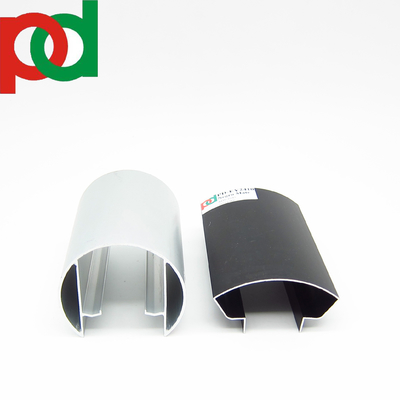 Canal U de Alumínio com Cor de Grão de Madeira para Corrimão, Pérgola, Varanda, Tubos de Cerca Exportados para a América do Sul