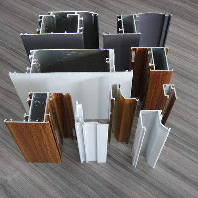 Congo Togo Casement Window Profiles Powder revestiu as extrusões de alumínio