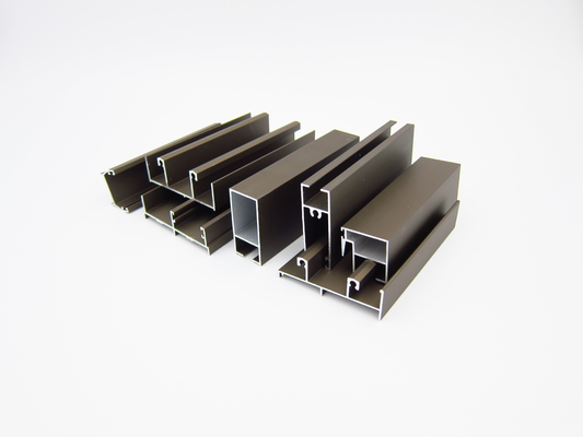 O T3 T4 T5 6063 anodizou perfis da janela de alumínio a isolação térmica