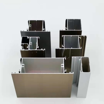 Congo Togo Casement Window Profiles Powder revestiu as extrusões de alumínio