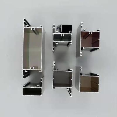 Congo Togo Casement Window Profiles Powder revestiu as extrusões de alumínio