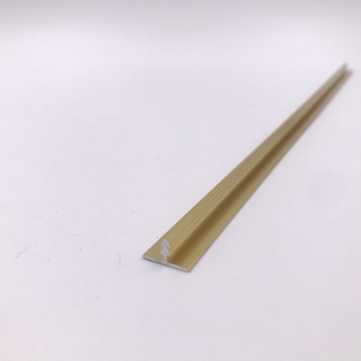 11.7mm T dão forma a perfis de alumínio anodizados cromam o ouro cor-de-rosa do ouro