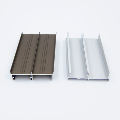 Matt Silver Anodized Aluminium Profiles extrusão de alumínio de 20 séries