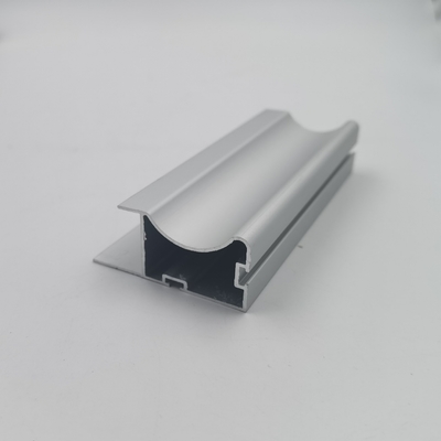 Perfil de alumínio anodizado de pouco peso do vestuário para o tipo porta do balanço de armário