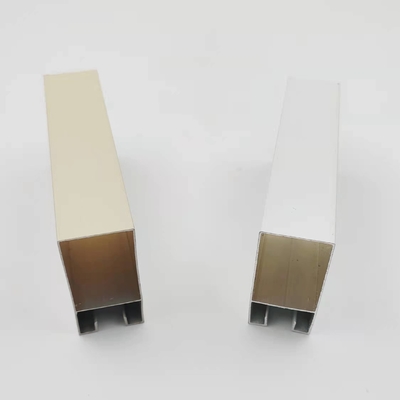 pó do perfil de 5.85M 6.00M Aluminium Sliding Window revestido para Nigéria