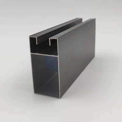 Nigéria 6063 T5 anodizou os perfis de alumínio para a janela de deslizamento