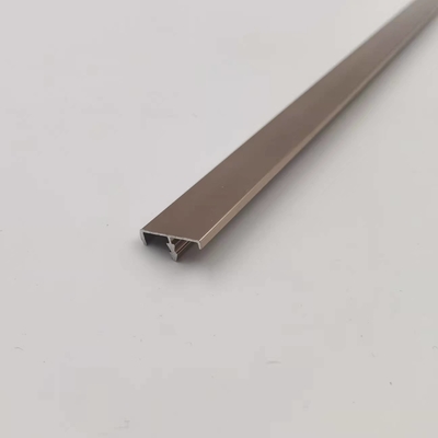 16.3mm T dão forma a perfis moldando de lustro da guarnição quadrada de alumínio da borda