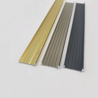 16.3mm U dão forma à guarnição 6063 T5 de alumínio perfila a afiação decorativa da telha