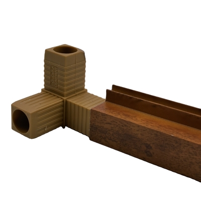 Conjunto completo de acessórios de alumínio plásticos do perfil para o armário de cozinha