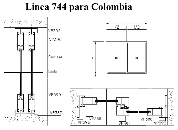 extrusão de alumínio dos perfis importada de China a Colômbia