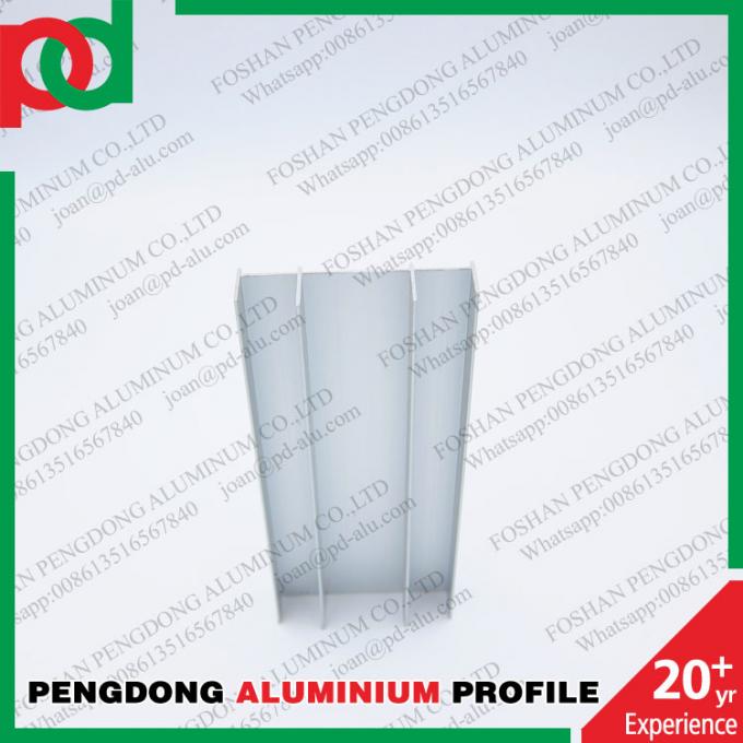 Perfil da janela de alumínio e da porta ao anodizado 744 de Colômbia