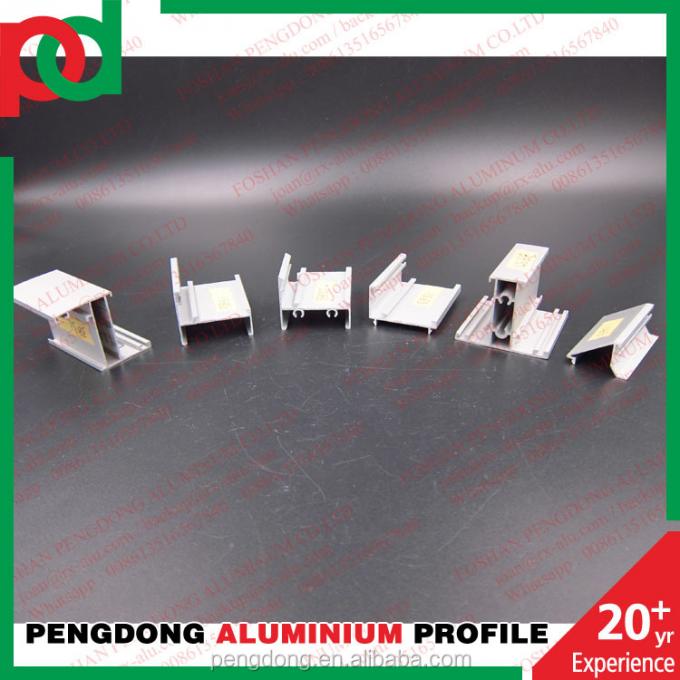Foshan aos perfis de alumínio de Colômbia para Windows deslizante