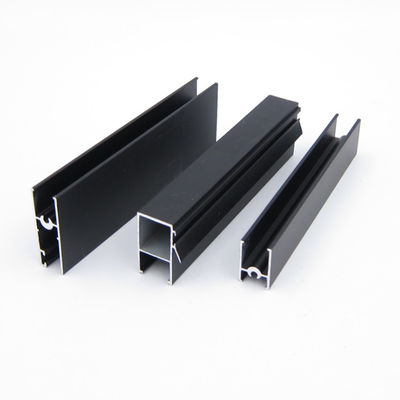 Bom preço Serie anodizado preto 3825 perfis da janela de alumínio para a porta e a mobília on-line