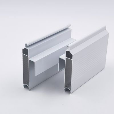 Bom preço 6063-T5 personalizou perfis da veneziana e da trilha da porta do obturador de rolamento da liga de alumínio para a garagem on-line