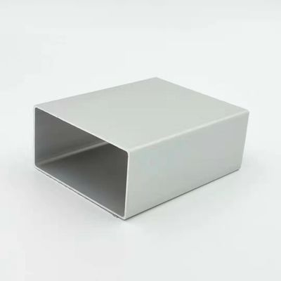 Bom preço tubo Matt Anodized Aluminum Profile de prata do perfil 40X80 das extrusões de 0.9mm Alu on-line