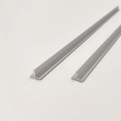 Bom preço 8mm decorativos T dão forma aos perfis que de alumínio da guarnição a prata anodizou matt on-line