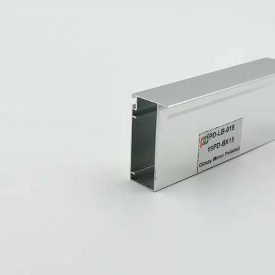 Bom preço Polonês lustroso de prata do perfil de alumínio à prova de som da cozinha T5 6063 on-line