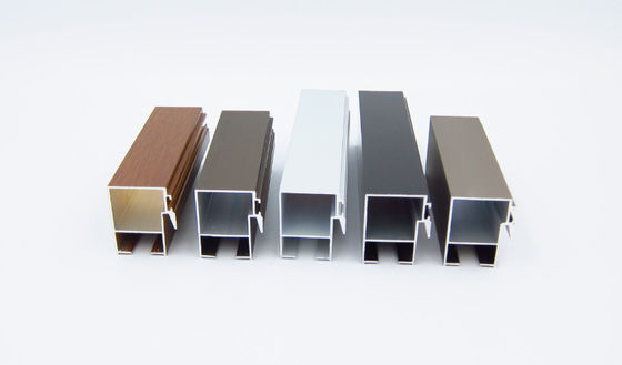 Bom preço Extrusão de alumínio retangular de Lockstyle que anodiza para a janela de deslizamento 2507 on-line