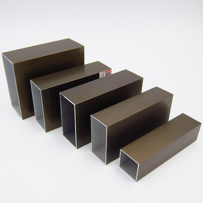 Bom preço T5 anodizados dobram a tubulação de aço retangular da tubulação 6030 de alumínio do quadrado on-line