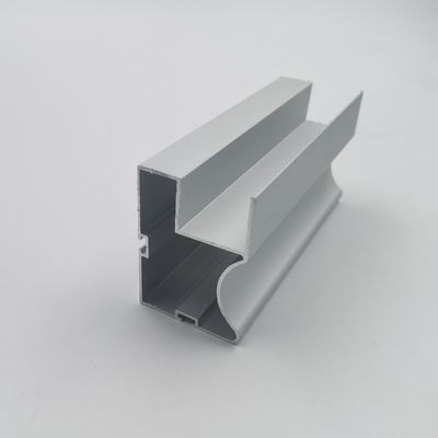 Bom preço Perfil de alumínio anodizado de pouco peso do vestuário para o tipo porta do balanço de armário on-line