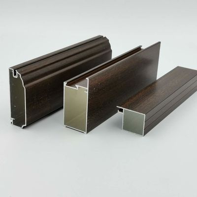 Bom preço A porta de armário T5 de alumínio feita sob encomenda de Israel 6063 perfila o pó grosso de 1.2mm revestido on-line